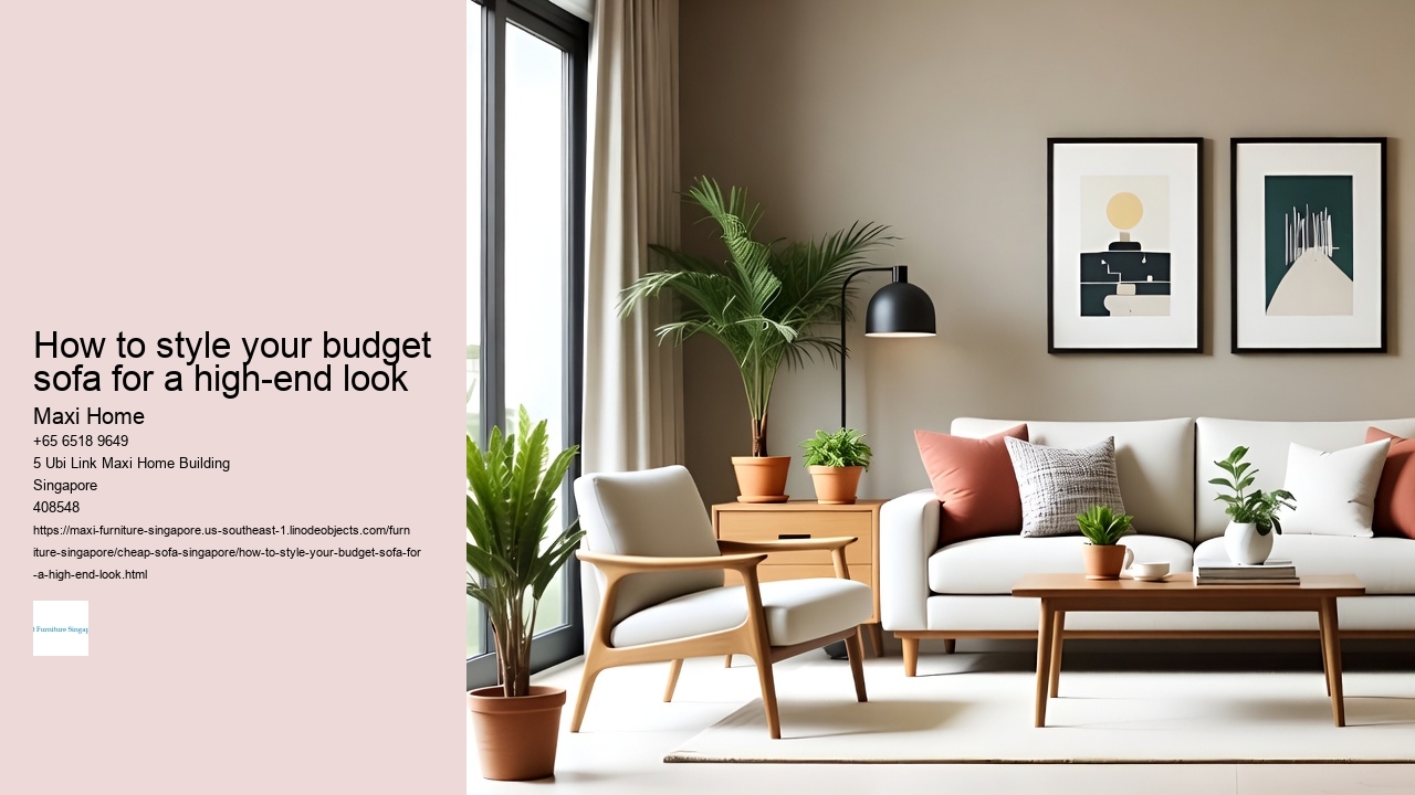 How to style your budget sofa for a high-end look Maxi Home How to style your budget sofa for a high-end look