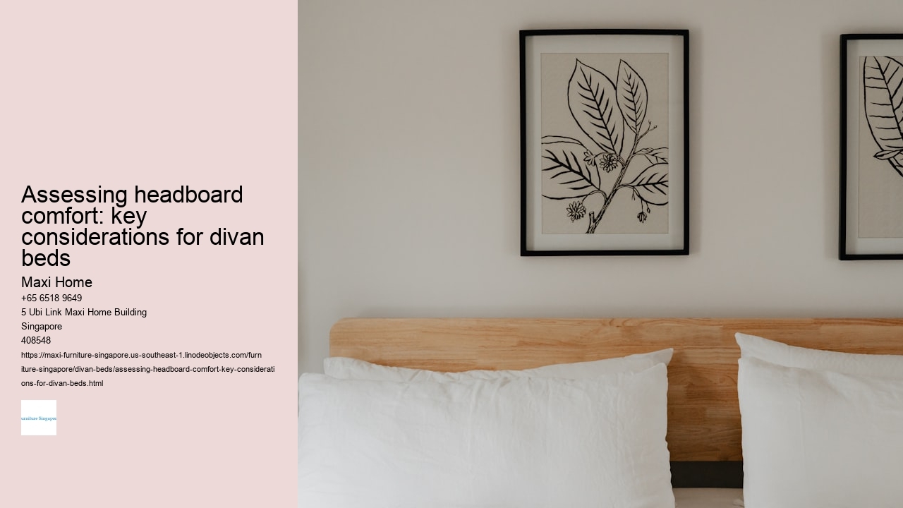 Assessing headboard comfort: key considerations for divan beds