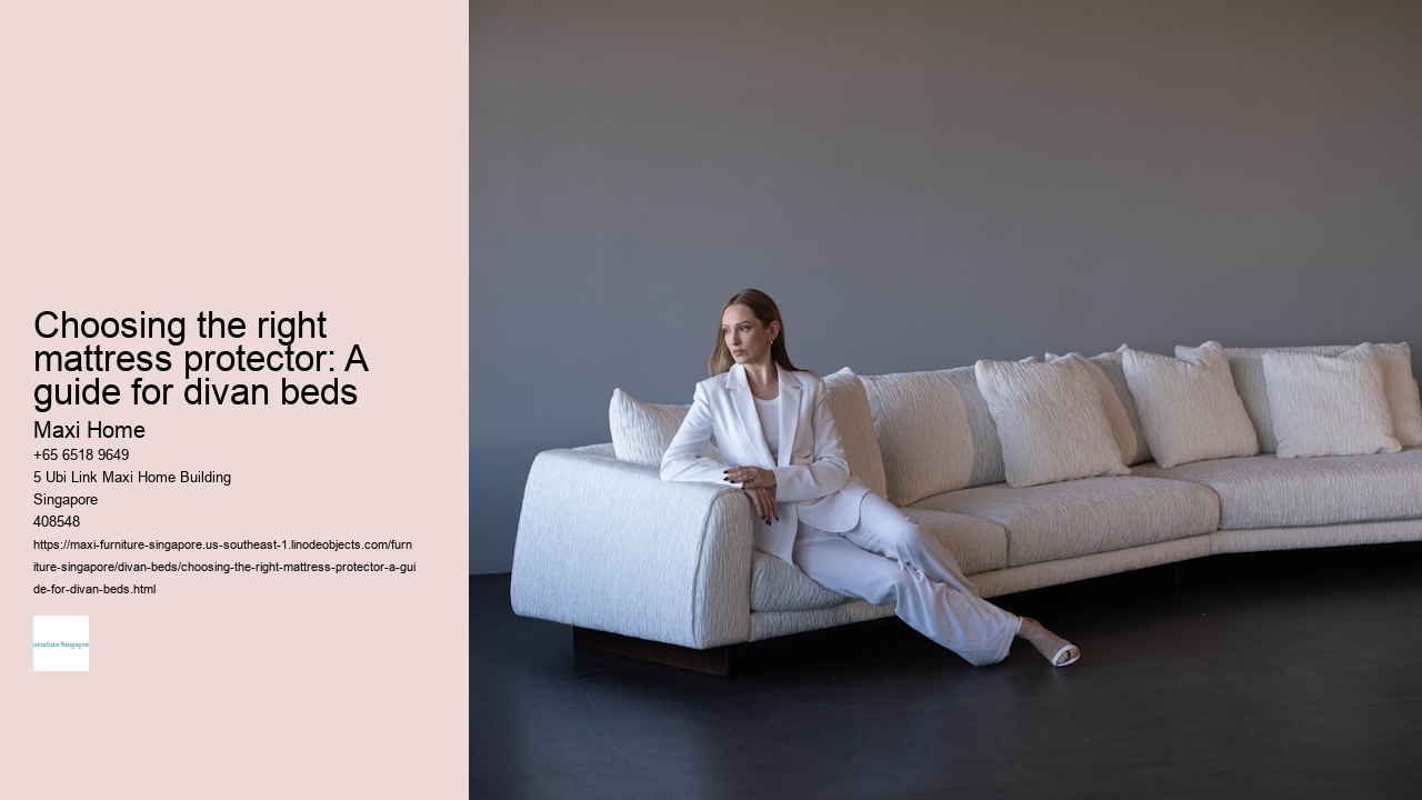 Choosing the right mattress protector: A guide for divan beds