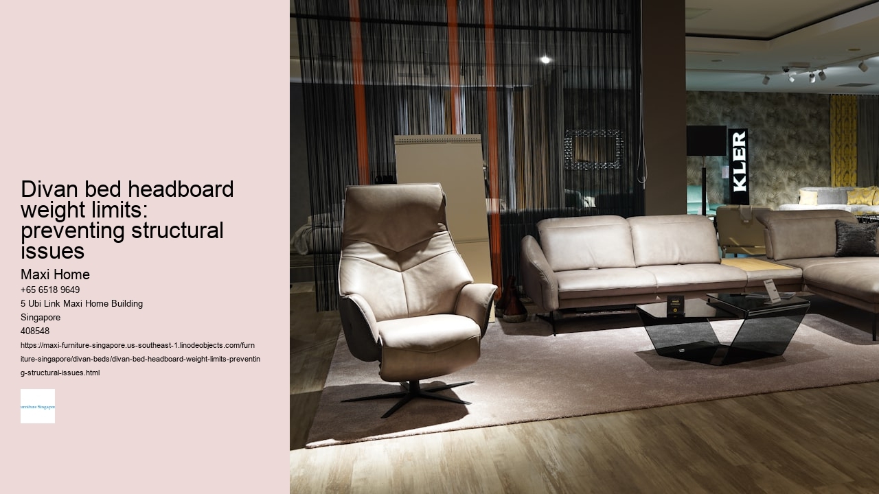 Divan bed headboard weight limits: preventing structural issues