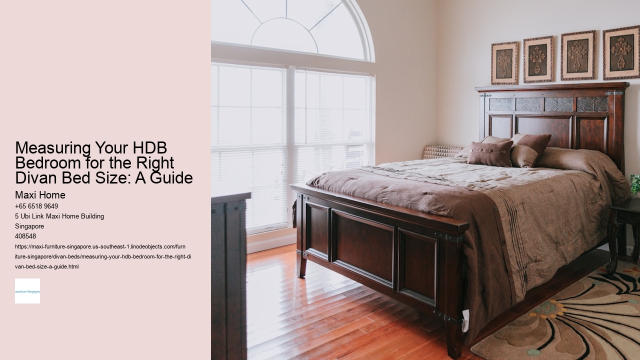 Measuring Your HDB Bedroom for the Right Divan Bed Size: A Guide