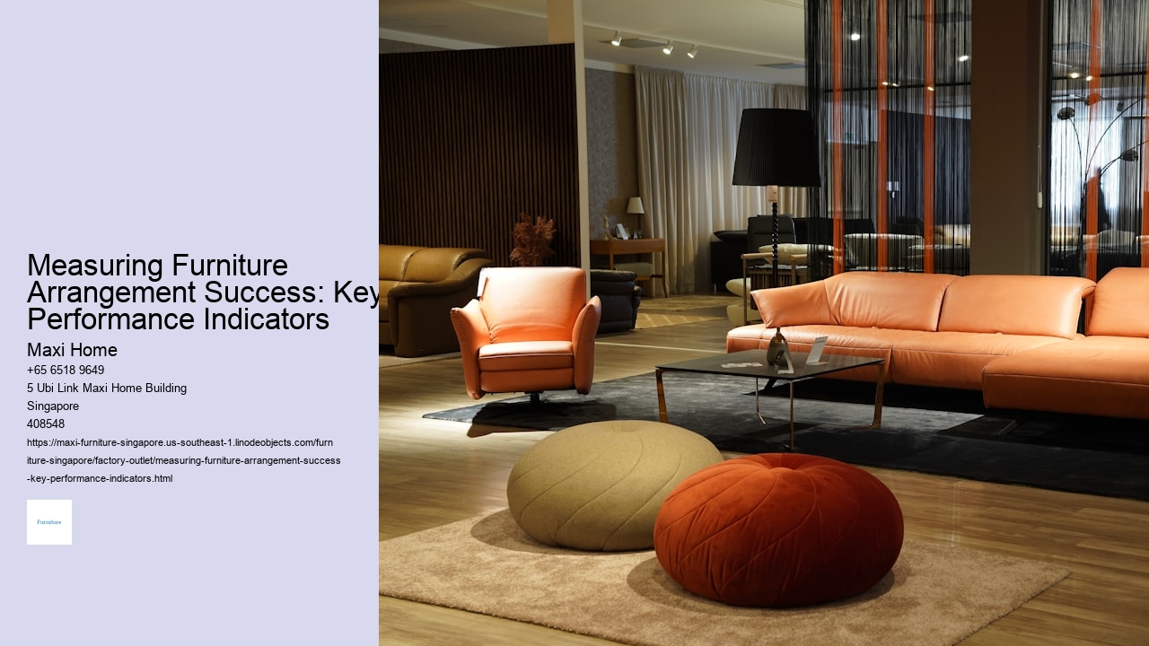 Measuring Furniture Arrangement Success: Key Performance Indicators