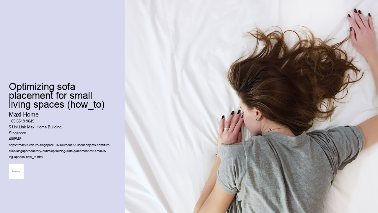 Optimizing sofa placement for small living spaces (how_to) Maxi Home Optimizing sofa placement for small living spaces (how_to)