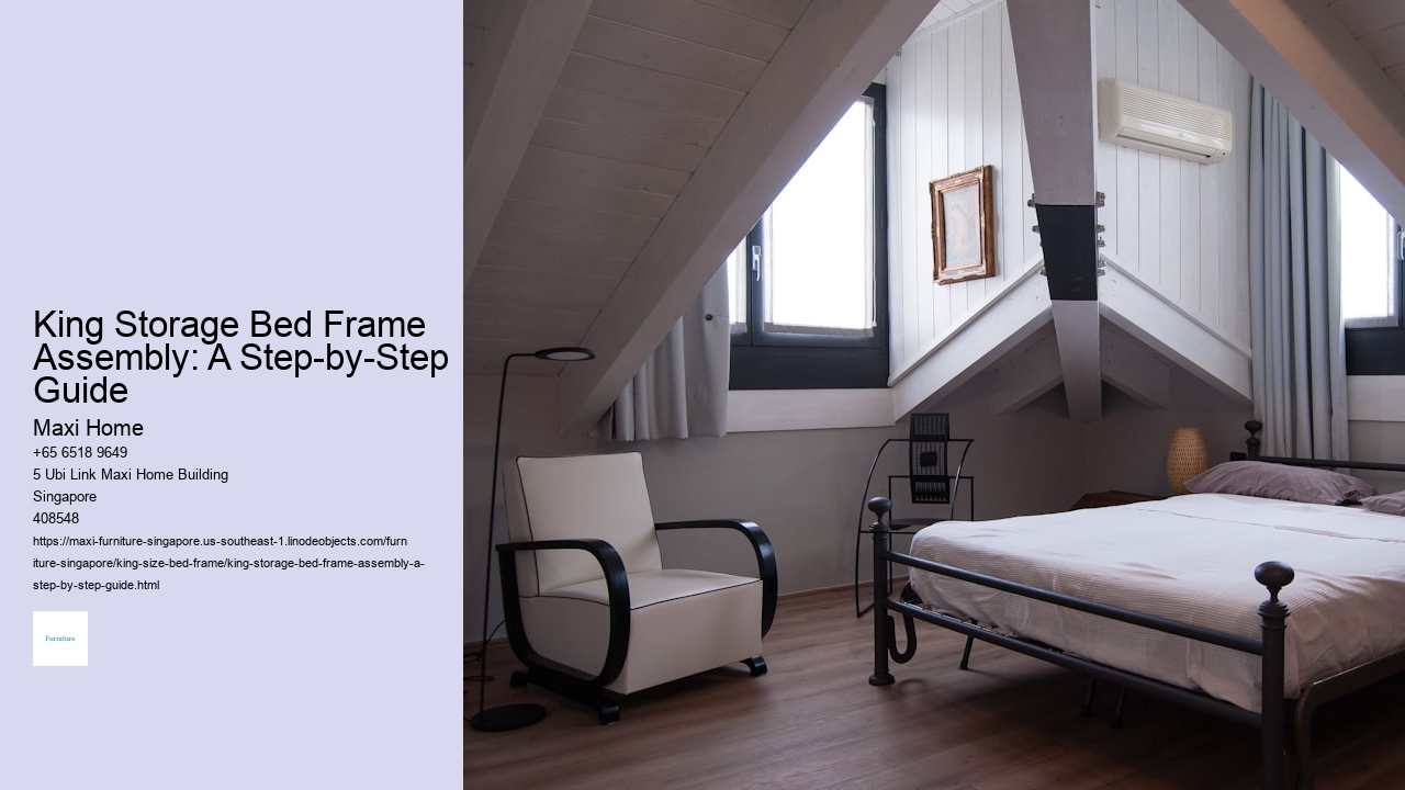 King Storage Bed Frame Assembly: A Step-by-Step Guide