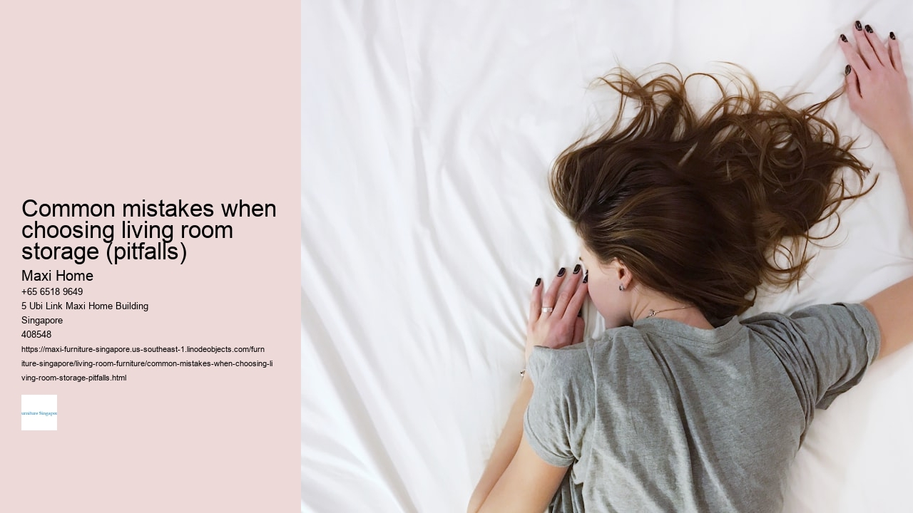 Common mistakes when choosing living room storage (pitfalls)