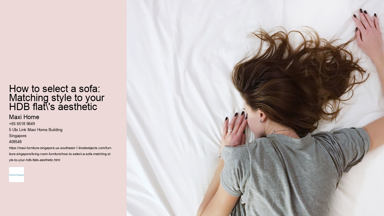 How to select a sofa: Matching style to your HDB flat's aesthetic