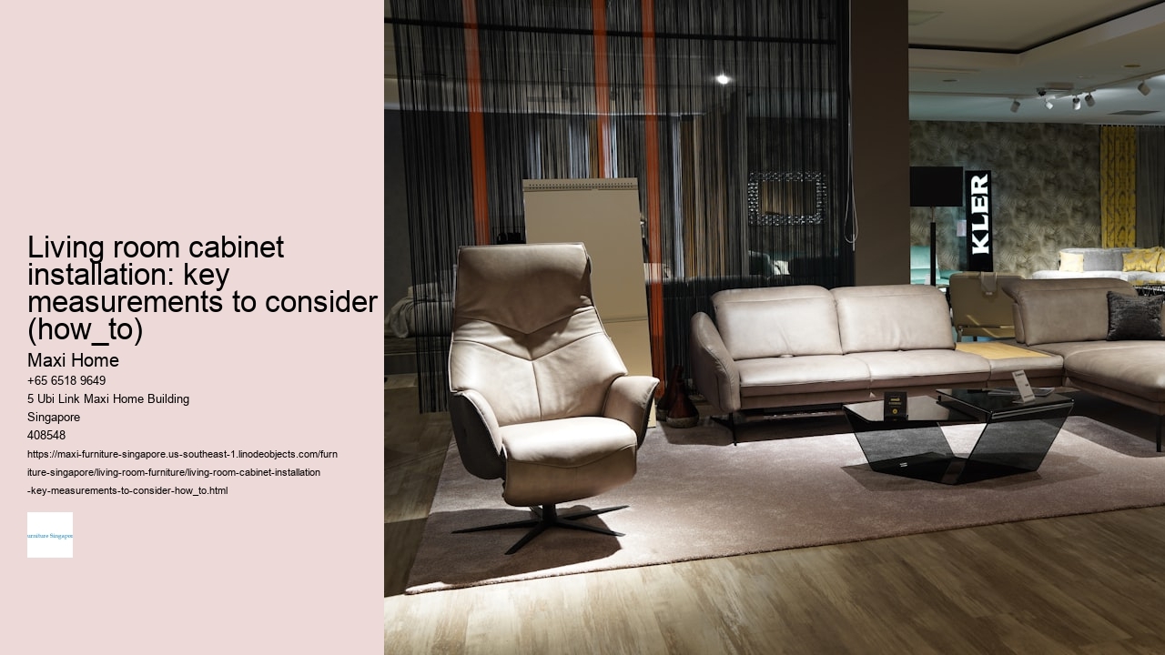 Living room cabinet installation: key measurements to consider (how_to) Maxi Home Living room cabinet installation: key measurements to consider (how_to)