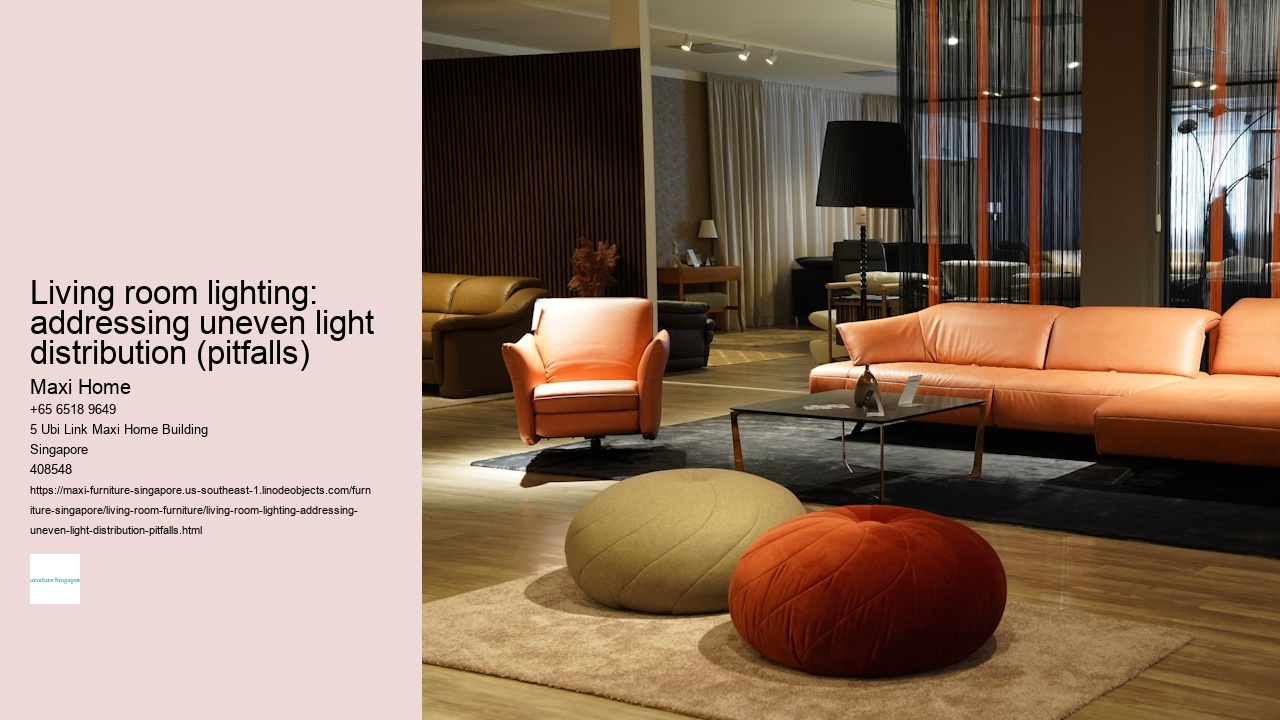 Living room lighting: addressing uneven light distribution (pitfalls) Maxi Home Living room lighting: addressing uneven light distribution (pitfalls)