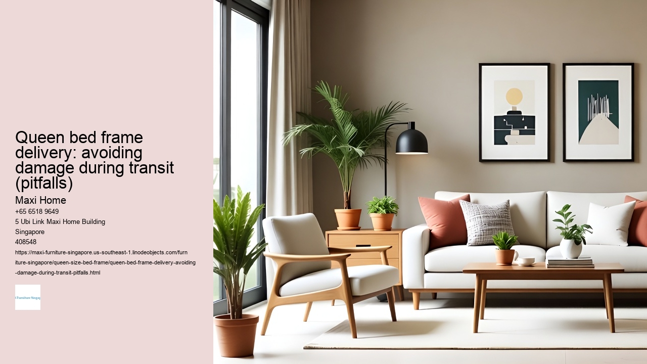 Queen bed frame delivery: avoiding damage during transit (pitfalls)