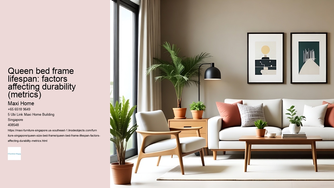 Queen bed frame lifespan: factors affecting durability (metrics)