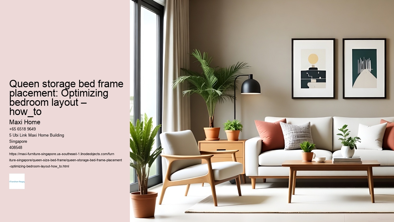 Queen storage bed frame placement: Optimizing bedroom layout – how_to