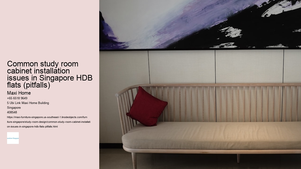 Common study room cabinet installation issues in Singapore HDB flats (pitfalls)