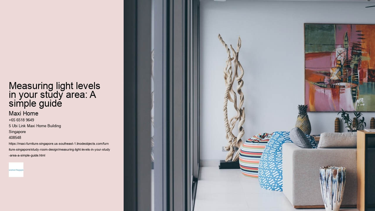 Measuring light levels in your study area: A simple guide