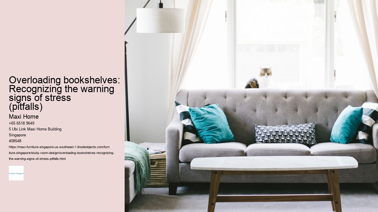 Overloading bookshelves: Recognizing the warning signs of stress (pitfalls)