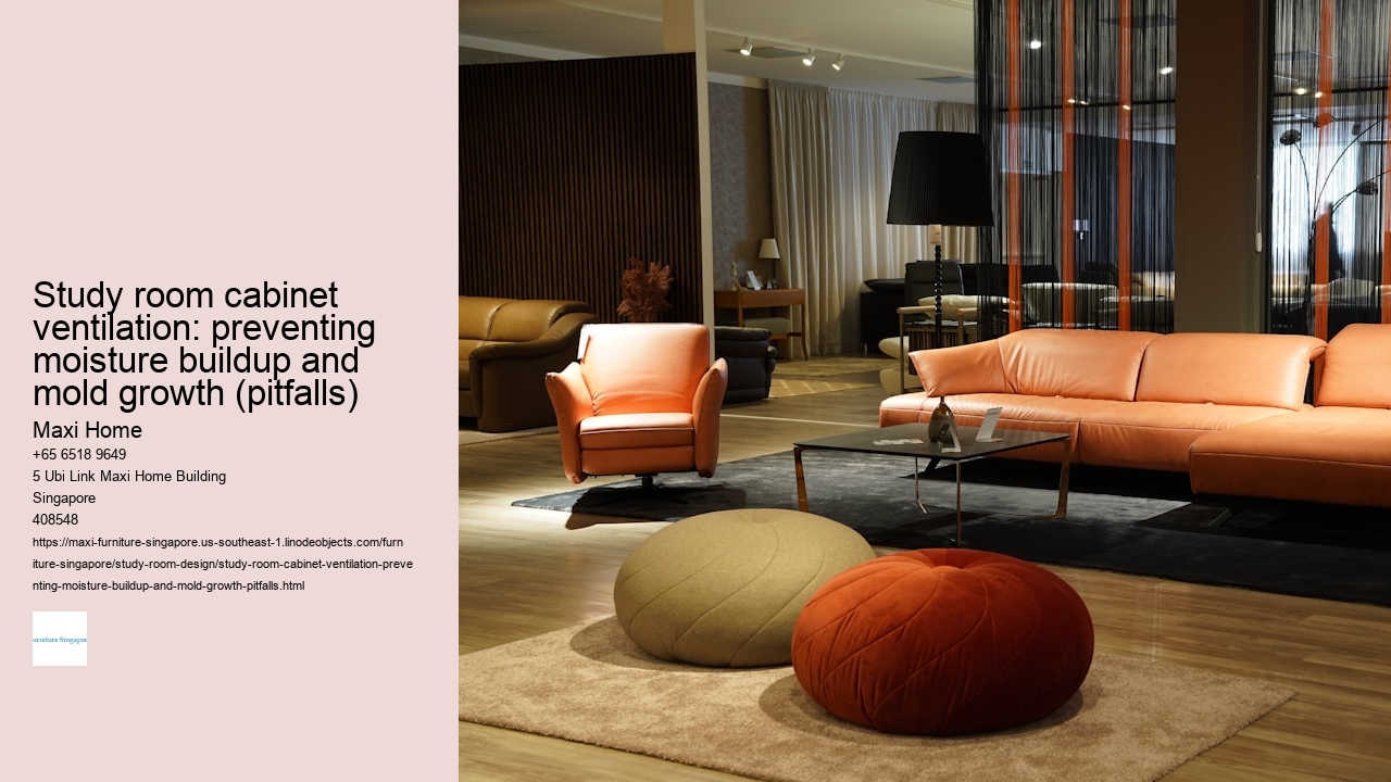 Study room cabinet ventilation: preventing moisture buildup and mold growth (pitfalls)