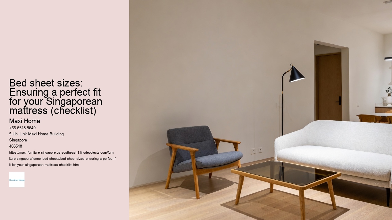 Bed sheet sizes: Ensuring a perfect fit for your Singaporean mattress (checklist)