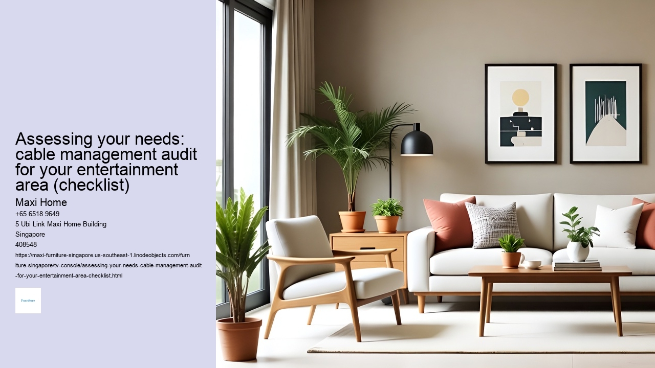 Assessing your needs: cable management audit for your entertainment area (checklist) Maxi Home Assessing your needs: cable management audit for your entertainment area (checklist)