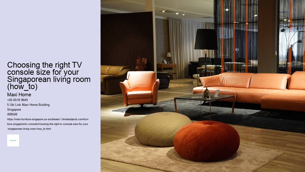 Choosing the right TV console size for your Singaporean living room (how_to)