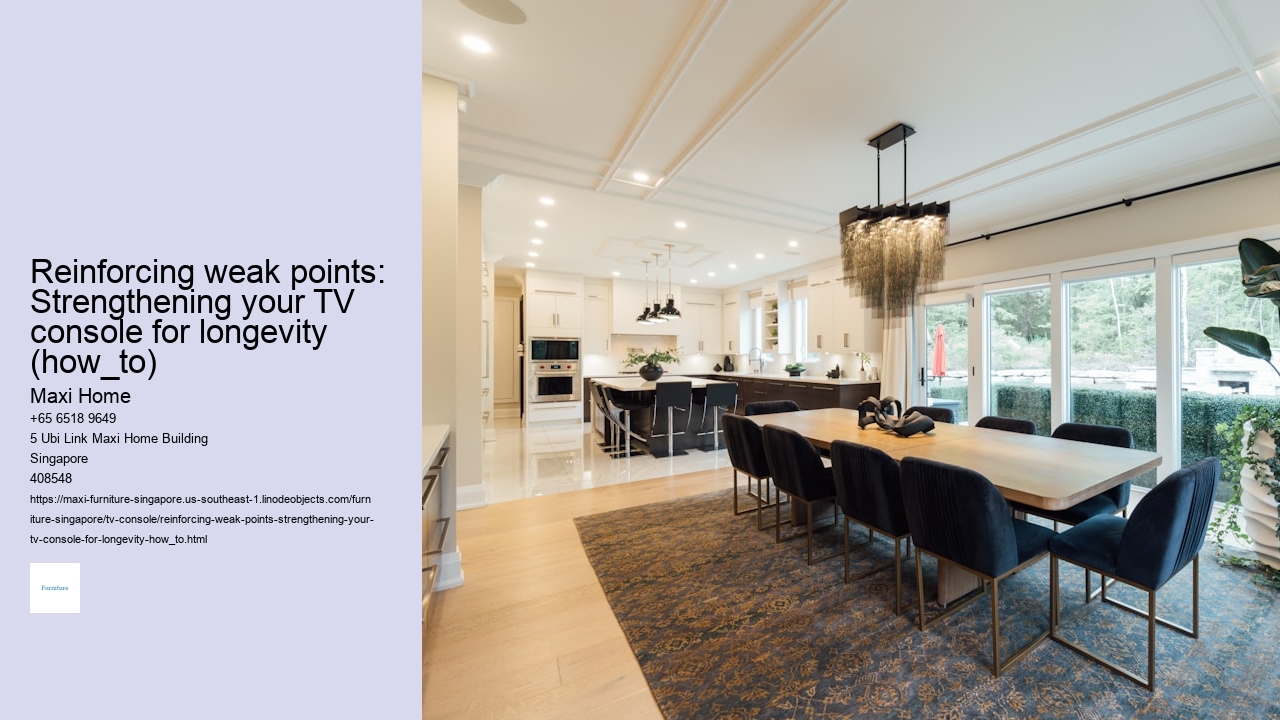 Reinforcing weak points: Strengthening your TV console for longevity (how_to)