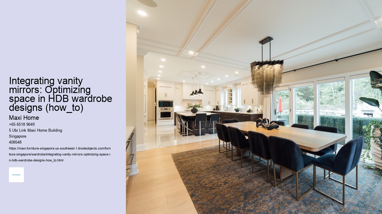 Integrating vanity mirrors: Optimizing space in HDB wardrobe designs (how_to)